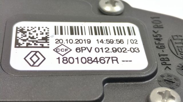 RENAULT 8200672369 Pedal del acelerador  comprar en Ponferrada