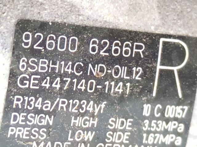 926006266R Compresor de aire acondicionado  en stock Castellón