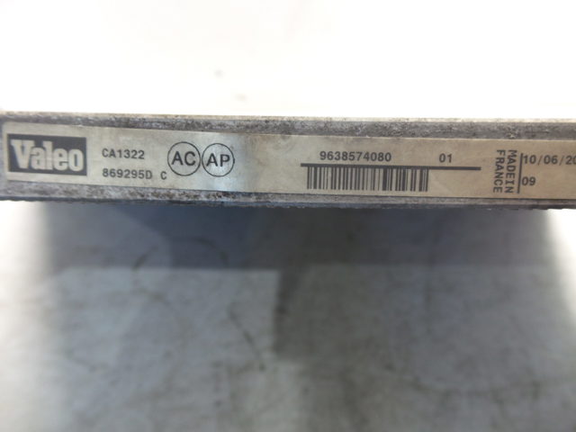 Aire acondicionado capacitor 9638574080 PEUGEOT