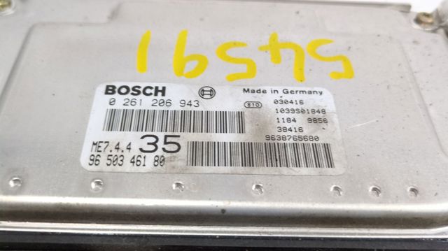 PEUGEOT 9638765680 Unidad de control del motor (ECU)  comprar en Murcia