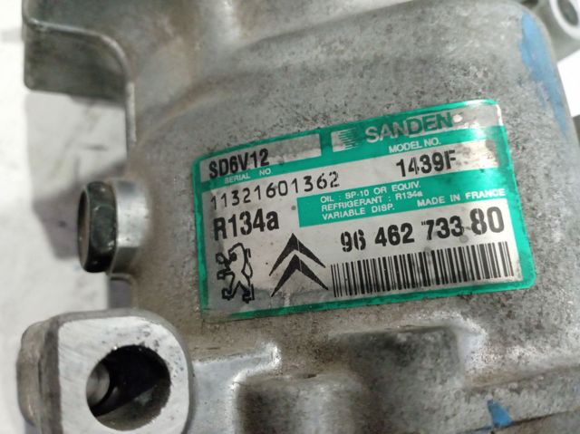 9646273380 PEUGEOT Compresor de aire acondicionado  en stock Córdoba