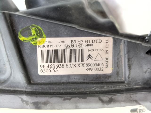 9646893880 PEUGEOT Faro derecho  disponible Ourense