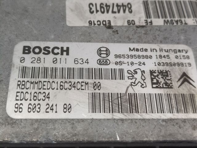 9653958980 ECU  en stock Sabadell
