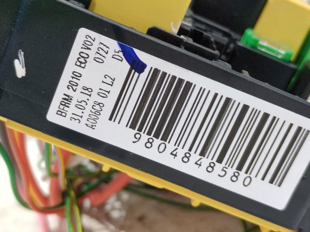 9804848580 PEUGEOT Caja de fusibles  disponible Vigo