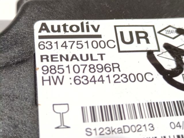 RENAULT 985107896R Módulo de control de airbag  comprar en Albacete