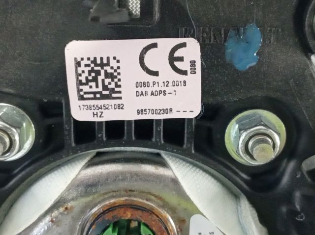 985700230R RENAULT Airbag de volante  en stock Huelva