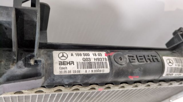 Radiador de água A1695001803 MERCEDES