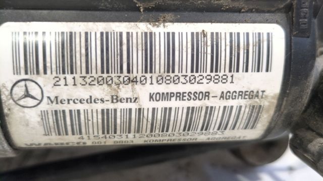 A2113200304 MERCEDES Compresor de suspensión neumática  disponible Ourense