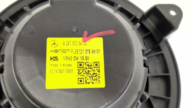 Electroventilador habitáculo A2478308400 MERCEDES