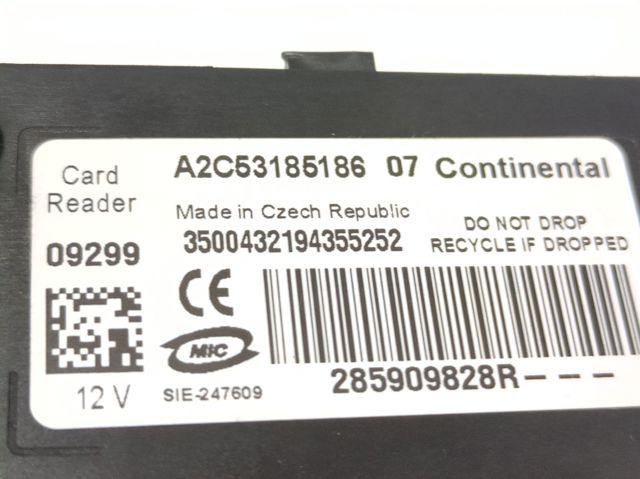 A2C53185186 RENAULT Cerradura de encendido  disponible Alicante