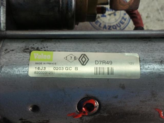 RENAULT D7R49 Motor de arranque  en stock Terrassa