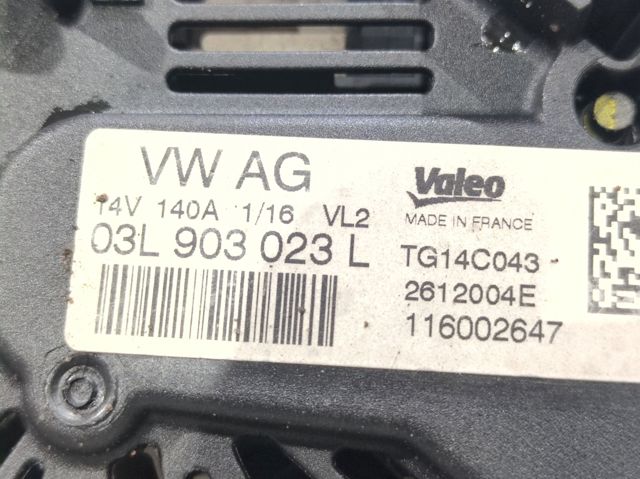 TG14C043 VAG Alternador  disponible Alicante