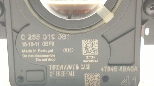 0265019061 Sensor de ángulo de giro del volante  comprar en Reus