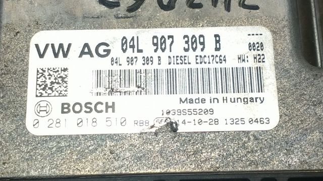 0281018510 VAG Unidad de control del motor (ECU)  disponible Ourense