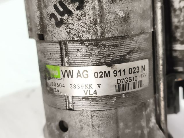 VAG 02M911023N Motor de arranque  en stock Salamanca