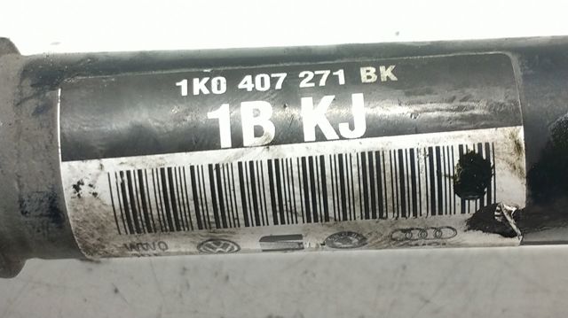 Semieje delantero izquierdo 1K0407271BK VAG