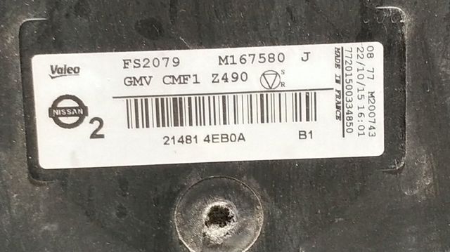 NISSAN 214814EB0B Ventilador de radiador comprar Pamplona