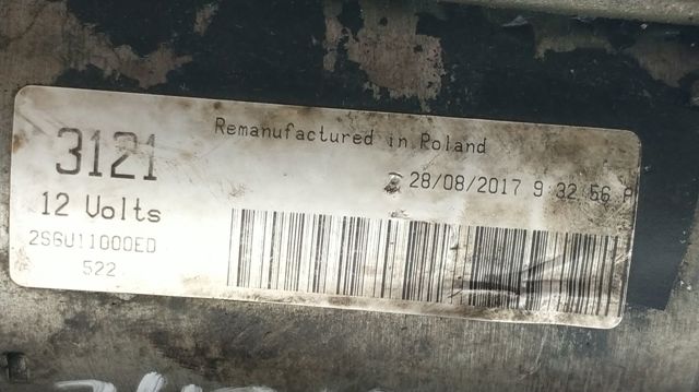 FORD 2S6U11000ED Motor de arranque  comprar en Murcia