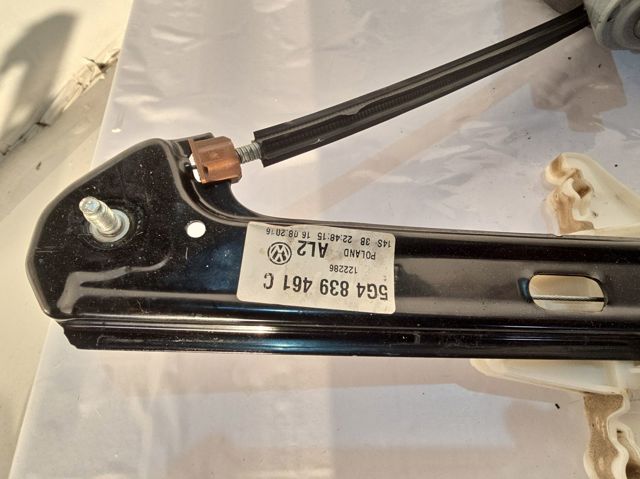 5G4839461C Mecanismo de elevalunas de la puerta trasera izquierda  en stock Castellón