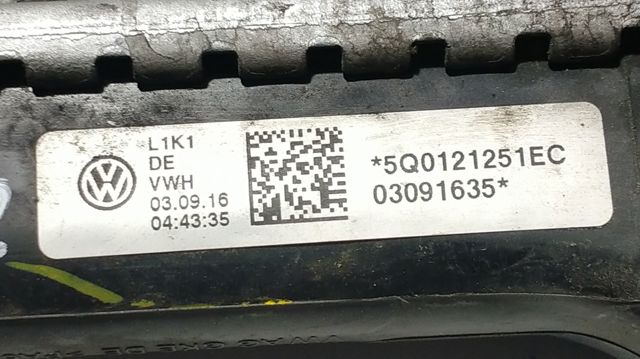 Radiador 5Q0121251EC VAG