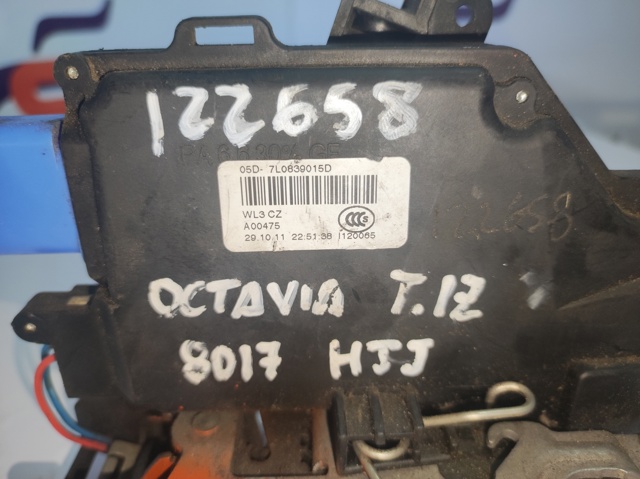 7L0839015D VAG Cerradura de puerta trasera izquierda comprar Madrid
