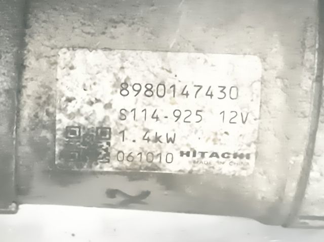 OPEL 8980147430 Motor de arranque  comprar en Murcia