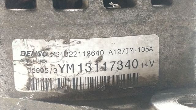 OPEL 93169257 Alternador  disponible Valladolid