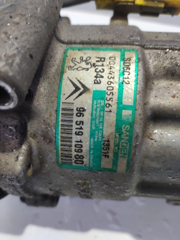 9651910980 PEUGEOT Compresor de aire acondicionado  disponible Alicante