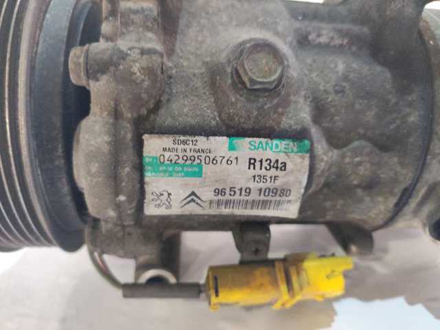 PEUGEOT 9651910980 Compresor de aire acondicionado  en stock Salamanca