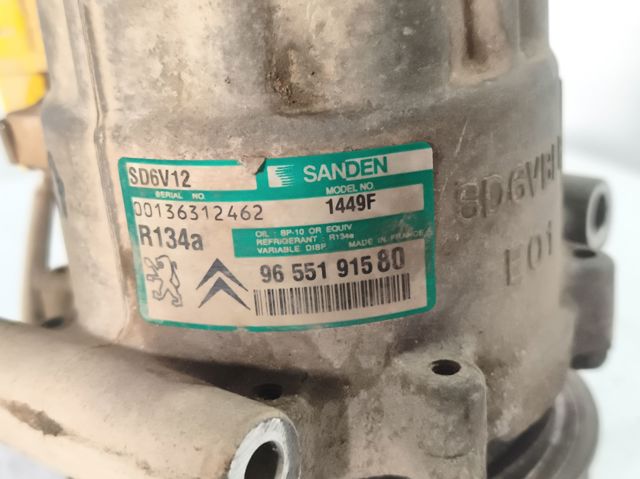 PEUGEOT 9655191580 Compresor de aire acondicionado comprar Barcelona