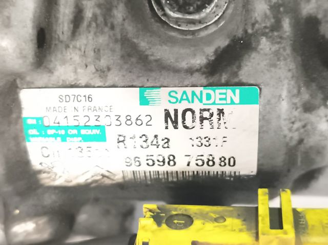9659875880 Compresor de aire acondicionado  en stock Sabadell