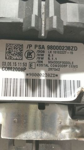 98000238ZD Peugeot/Citroen
