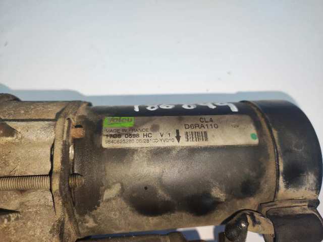 PEUGEOT D6RA110 Motor de arranque  en stock Valencia