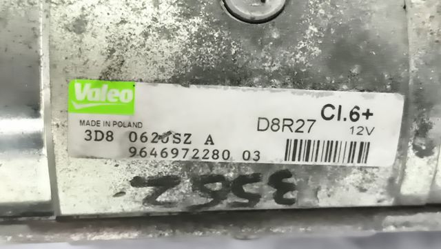 Arranque motores D8R27 PEUGEOT