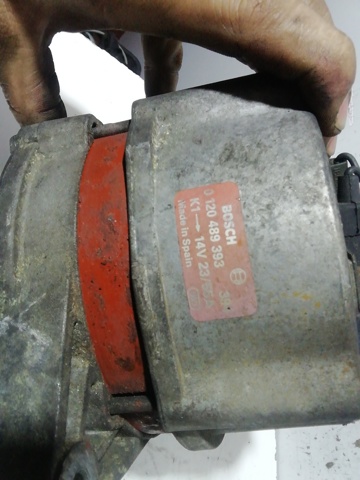 Alternador del motor 0120489393 PEUGEOT