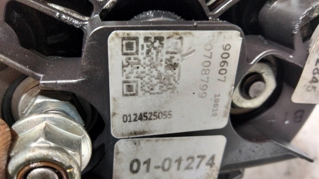 Alternador del motor 0124525055 MERCEDES