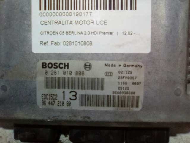 0281010808 Peugeot/Citroen