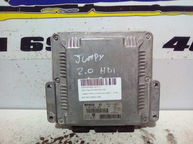 0281011343 PEUGEOT Unidad de control del motor (ECU)  comprar en Lleida