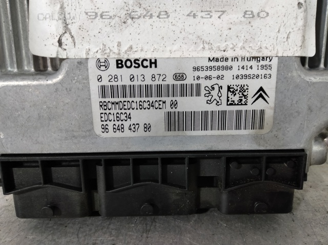 0281013872 Peugeot/Citroen