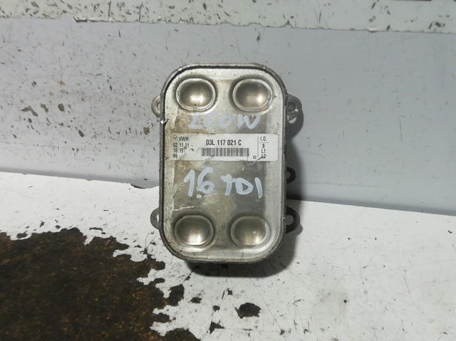 03L117021C VAG Radiador de aceite debajo del filtro  comprar en Jaén