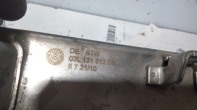 Enfriador de recirculación de gases de escape EGR 03L131512BB VAG