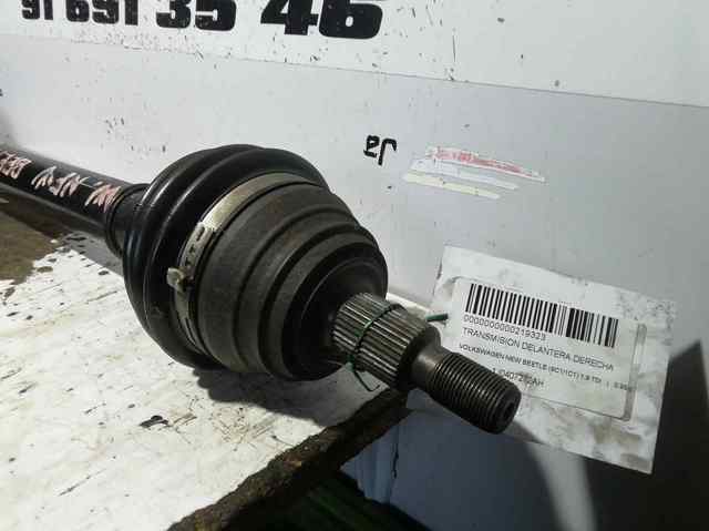 Semieje delantero derecho 1J0407272AH VAG
