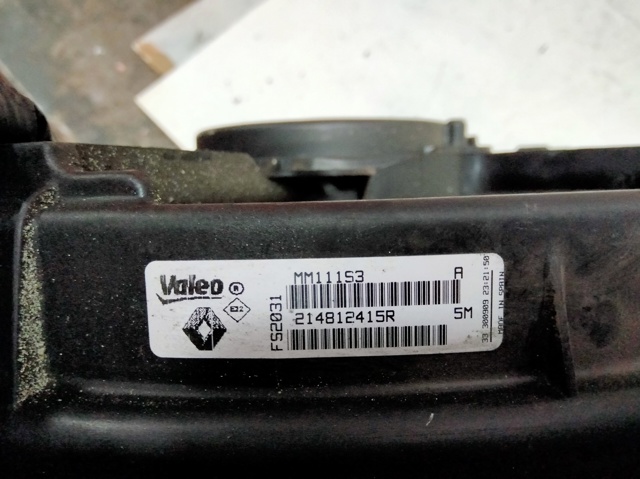 214812415R Ventilador eléctrico de refrigeración completo (motor y hélice)  comprar en Zaragoza
