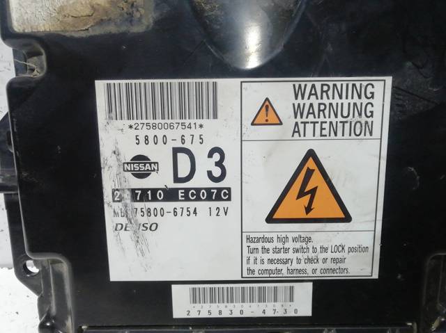 23710EC07C NISSAN Unidad de control del motor (ECU)  disponible Alicante