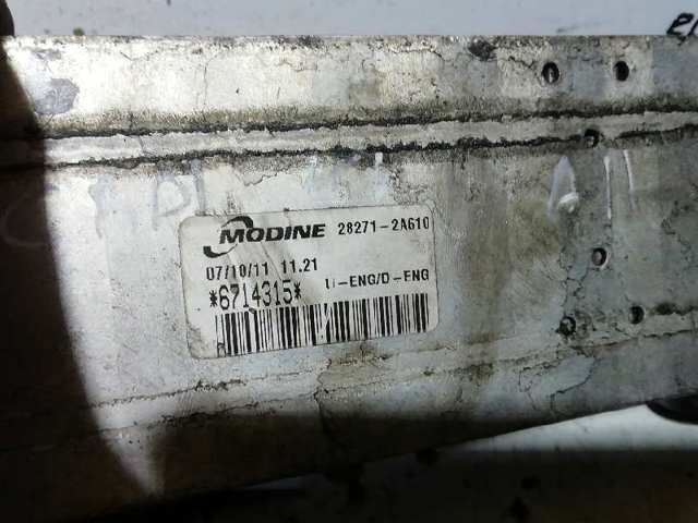 Radiador de intercooler 282712A610 HYUNDAI