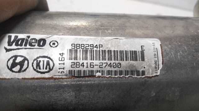 Enfriador de recirculación de gases de escape EGR 2841627400 HYUNDAI