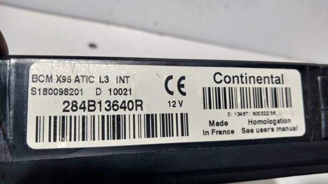Unidad de confort Renault Megane III (KZ0, KZ1)