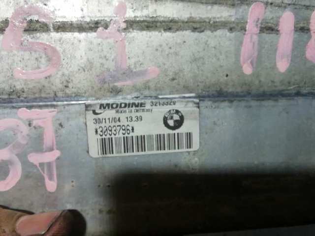 Radiador de intercooler 3093796 BMW