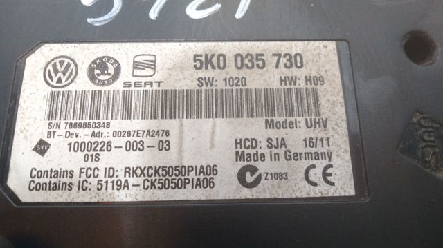 5K0035730 VAG