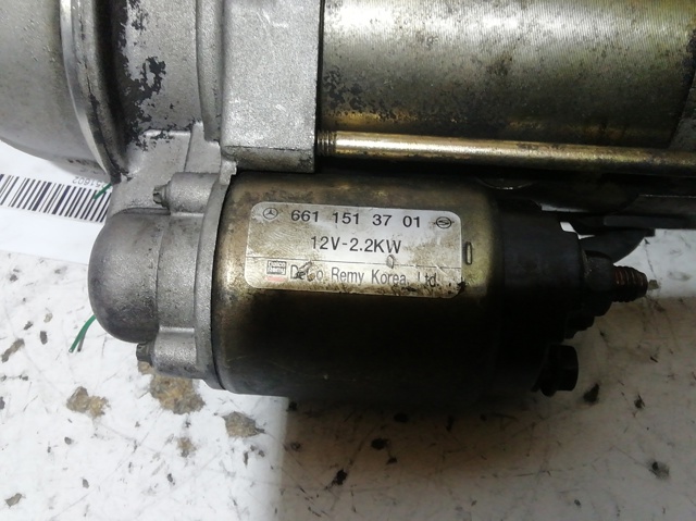 6611513701 SSANG YONG Motor de arranque  comprar en Jaén